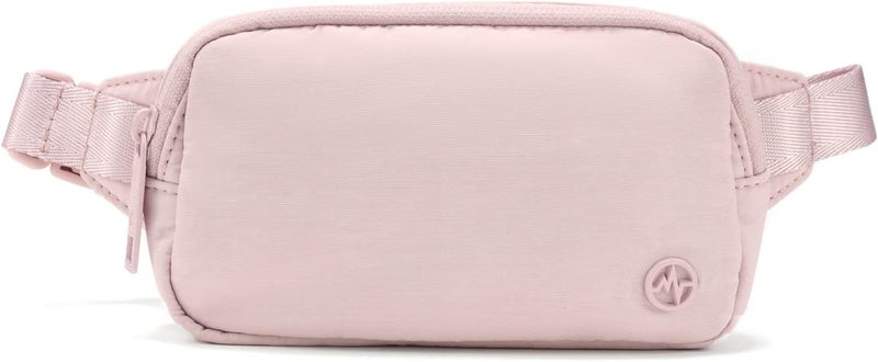 Pander Mini Belt Bag – Ultra Compact, Fits 6.7” Phone, Lipstick, Earbuds, Essentials, Small Crossbody Waist Purse, Pink - Image 1